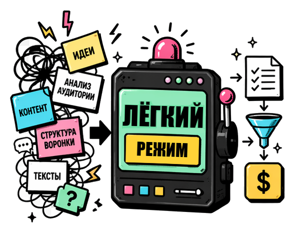Автоматизация маркетинга через AI и easy mode
